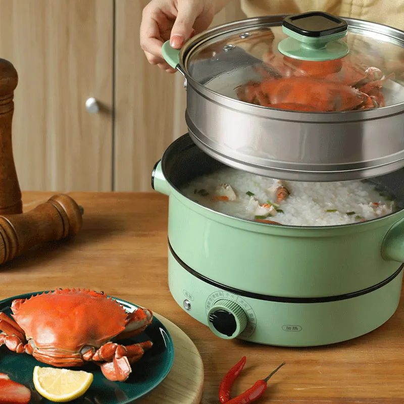 Household high-end one-pot small hot pot induction cooker mini electric  appliances noodle steamer