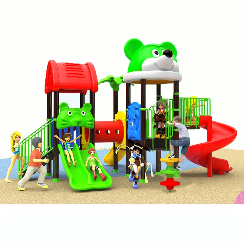 High Quality Durable Children's Plastic Slide for Outdoor Playground for Sports Park & Amusement Park Use Outdoor Playground