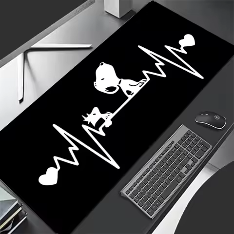 New Mouse Pad Larger XXL 900x400 Speed Mini Pc Computer Keyboard Pads Desk Mat Gaming Accessories Home Cartoon Snoopy Mousepad