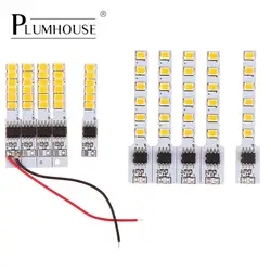 5Pcs LED Flame Flash Candles Diode Light Lamp Board DIY Imitation Candle Flame PCB Decoration Light Bulb Accessories