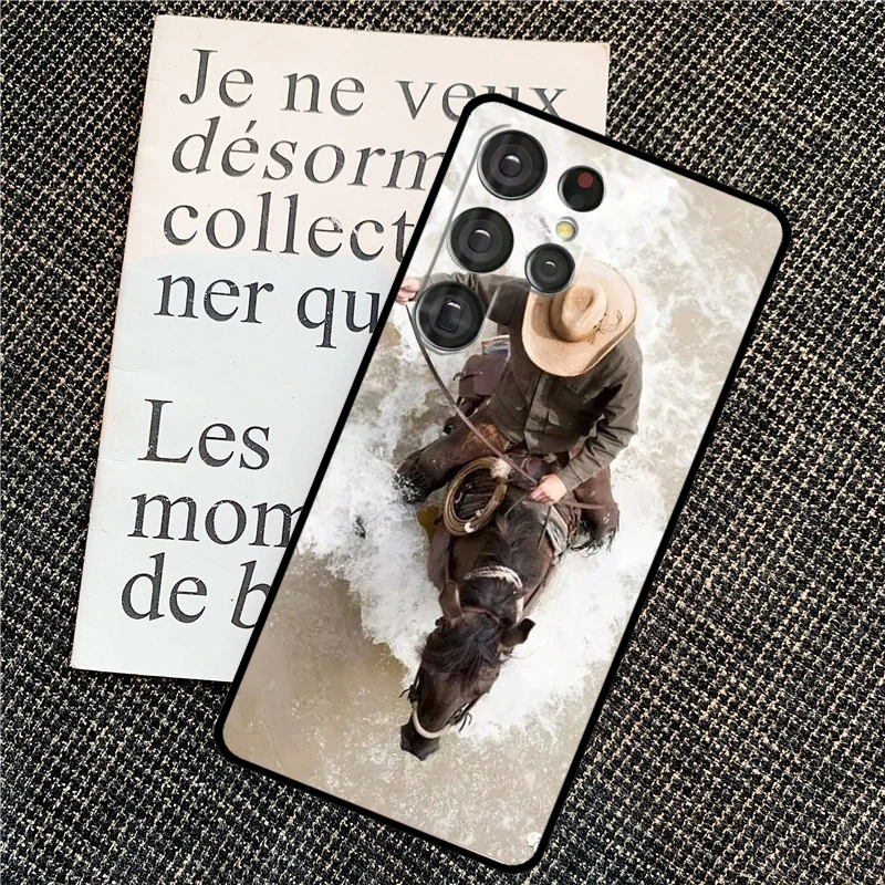 Rodeo Cowboy Lasso Cover For Samsung Galaxy S24 Ultra S22 S23 Plus S20 S21 FE S8 S9 S10 Note 10 20 Ultra Case