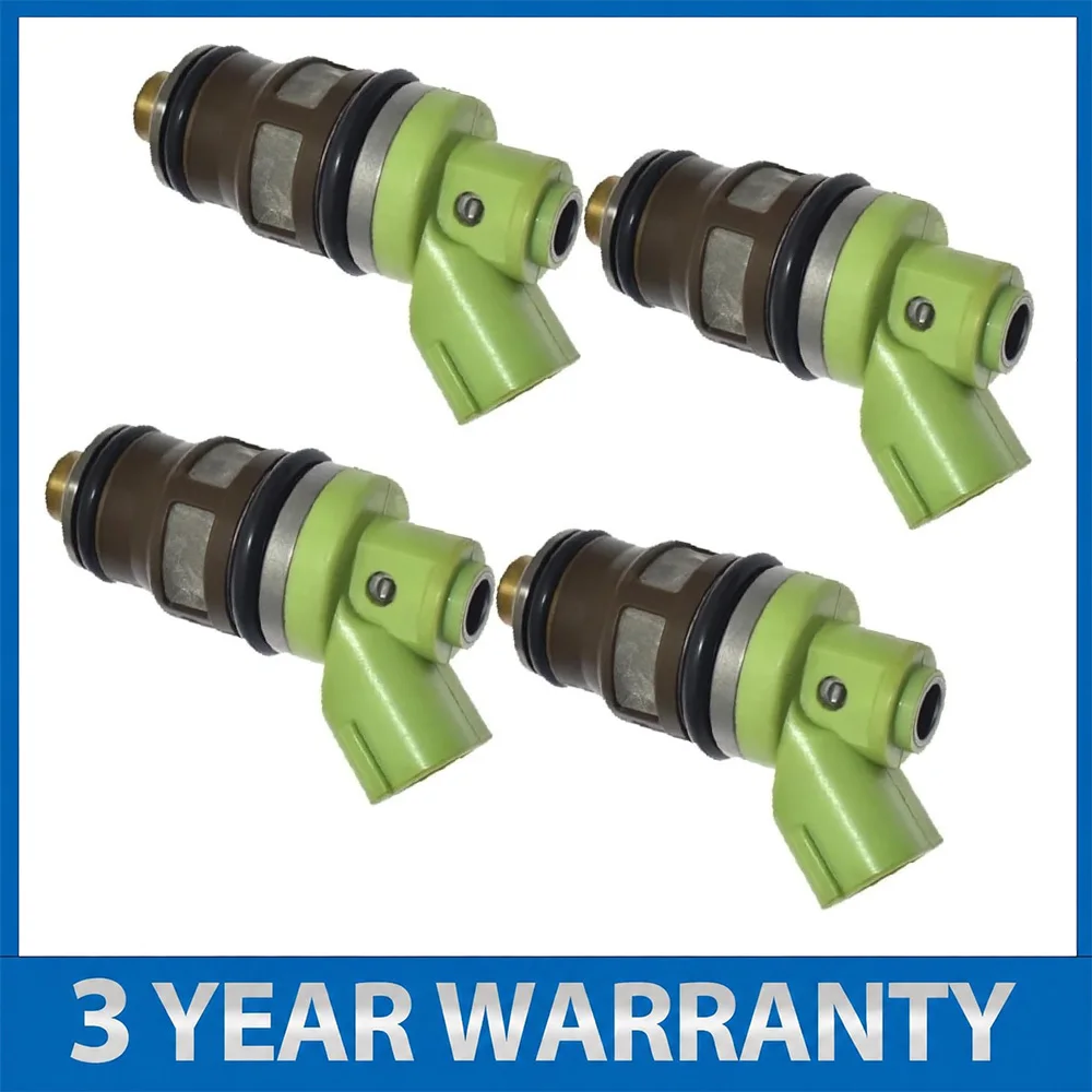 

4pc 23250-75060 23209-79105 Fuel Injector For Toyota Pickup 4Runner 2.4L 1989-1995 2320979105 2325075060