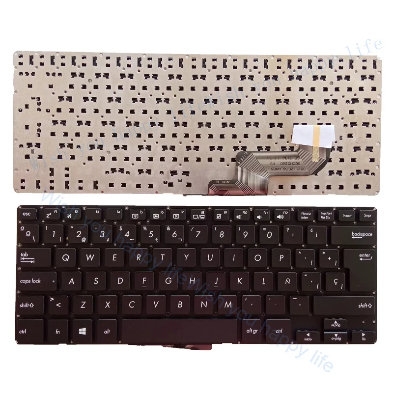 

v+ Laptop Keyboard for Asus PU403 PU403U PU403UA PU403UF Spanish