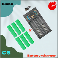 Brand new original 18650 battery+ USB charger, rechargeable battery, Sony VTC6 3.7V 3000mAh suitable for toys and power tools