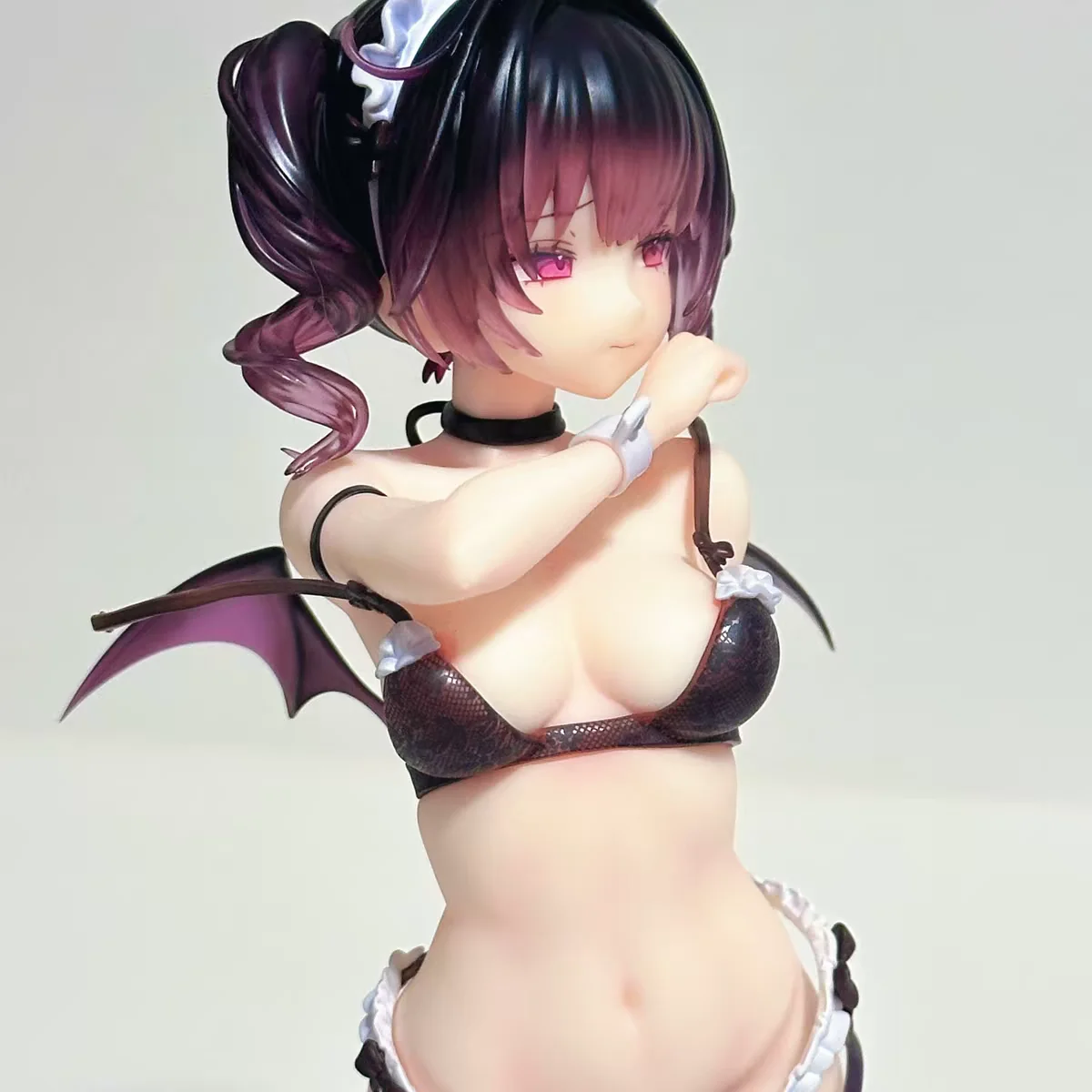 Original Character Shino Devil Maid Bikini Figure Statue 26cm Standing Position Sexy Maid Movable PVC Toy Figure Model Gift