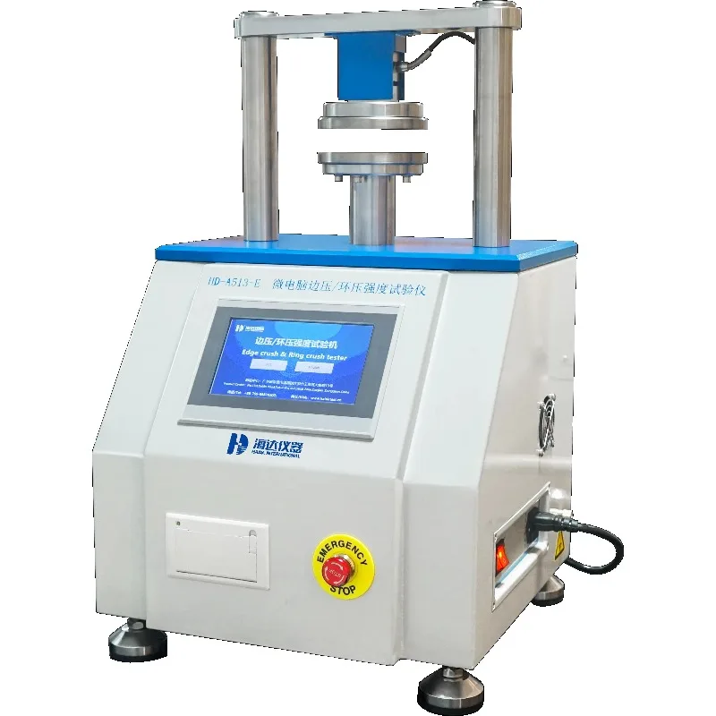 Edge Crush Tester for Corrugated Board,Crush Test Machine with ECT/RCT/FCT/PAT /CCT/CMT