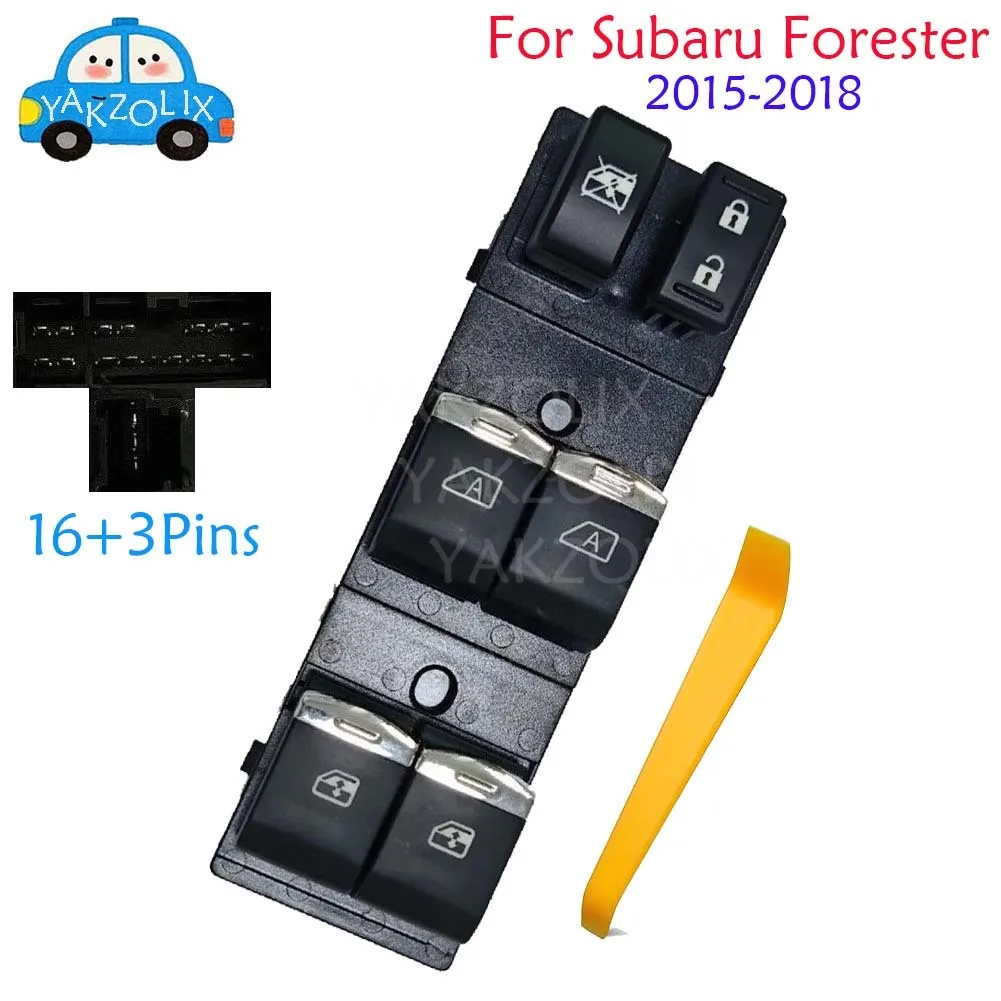For Subaru Forester 2015-2018 Front Right Master Driver Side Electric Power Door Window Switch Button 83071-SG082 83071-SG080