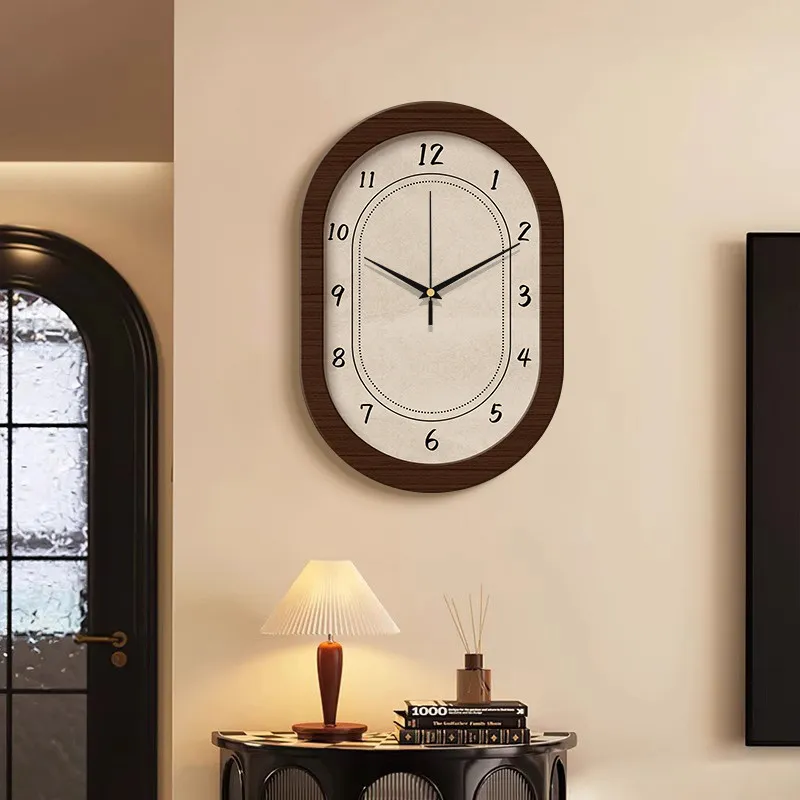 Relojes de Pared de Diseño Creativo, Estilo Chino, Estética Moderna, Relojes de Pared de Lujo, Adornos Nórdicos Coreanos, Reloj de Pared, Decoración del Hogar