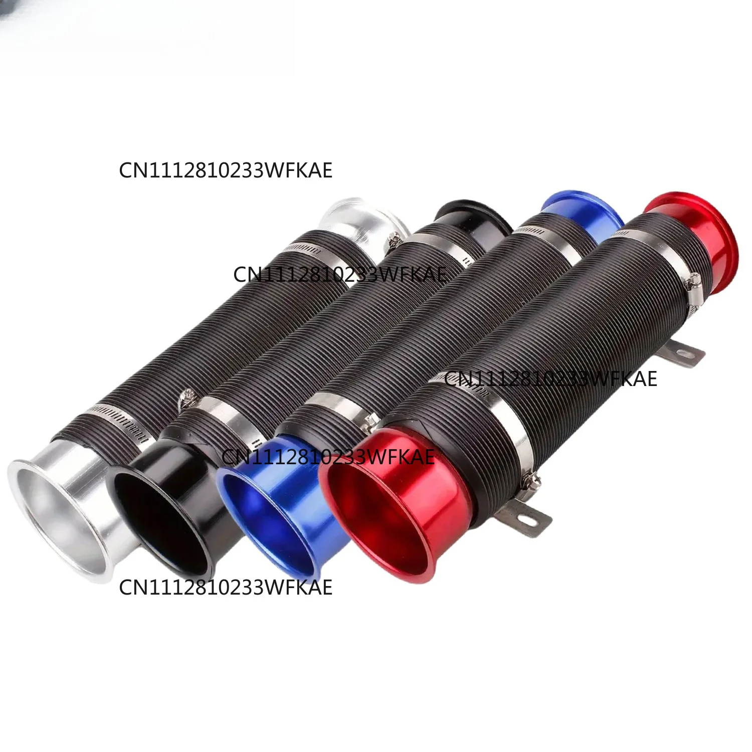 Adjustable universal turbine intake ventilation telescopic tube power hose diversion tube