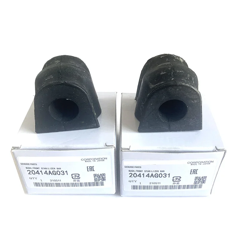 New Genuine Front Stabilizer Bar Bushing 2PCS 20414AG031 For Subaru Forester Legacy Outback Baja