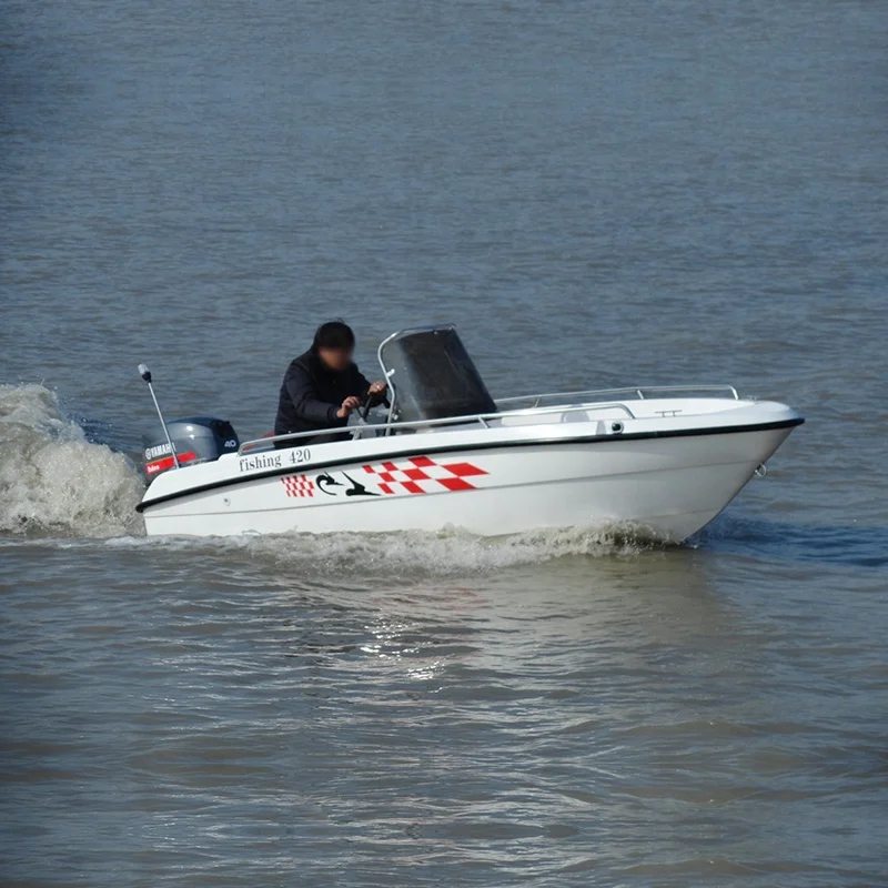 Silnik elektryczny oceaniczny jachty ratownicze 4.2m/13,8 stopy łódź rybacka sportowe z włókna szklanego