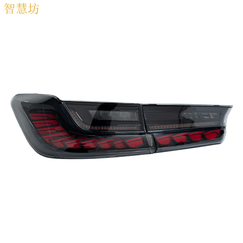 Suitable for 19-23 BMW 3 Series G20 G28 Tail Light Assembly Modified Light Through Integrated LED Dragon Scale Tail Light