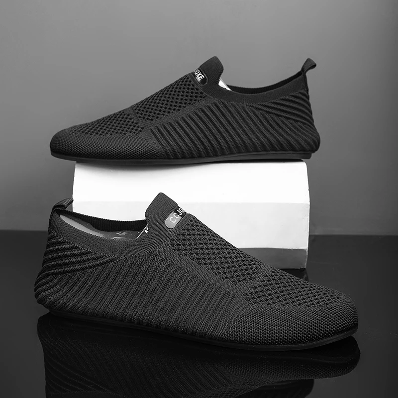 YRZL Mens Breathable Loafers Summer Casual Shoes Non Slip Lightweight Driving Comfortable Walking Shoes For Men Slip On Loafers