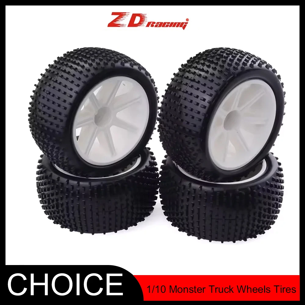

ZD Racing 1/10 Monster Truck Wheels with 12mm Hex Hub Compatible with LRP for RC Truck Enthusiasts