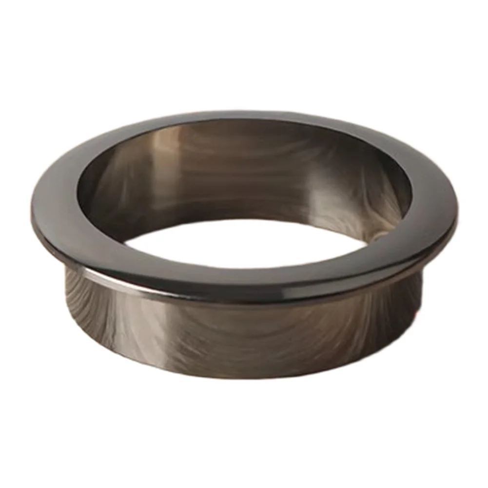 Plastic Cable Hole Cover Desk Grommet for Wire Management Round 18mm to 80mm ABS Material Black Silver Gold Finish