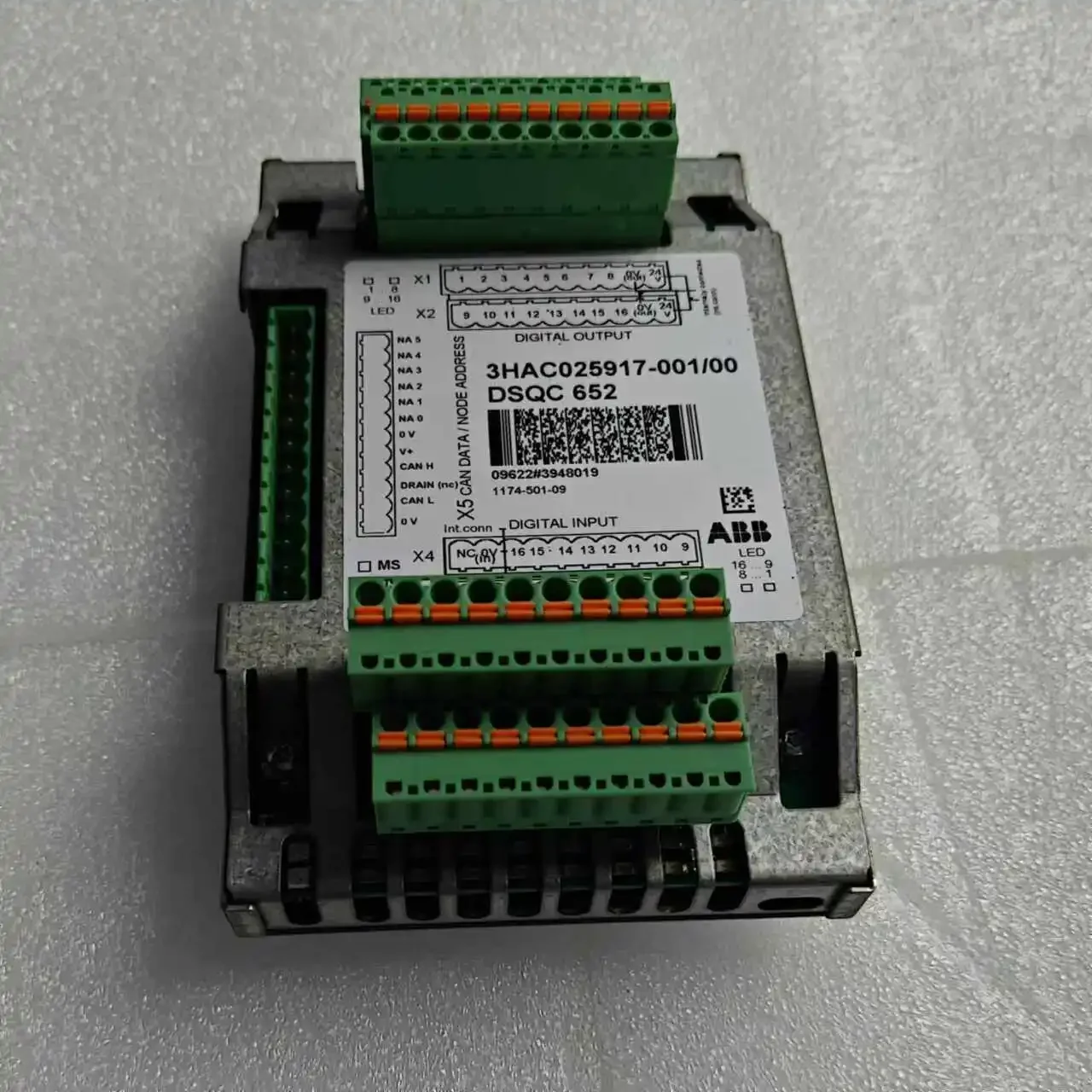 robot accessories dsqc652 devicenet io board module 3hac025784-001