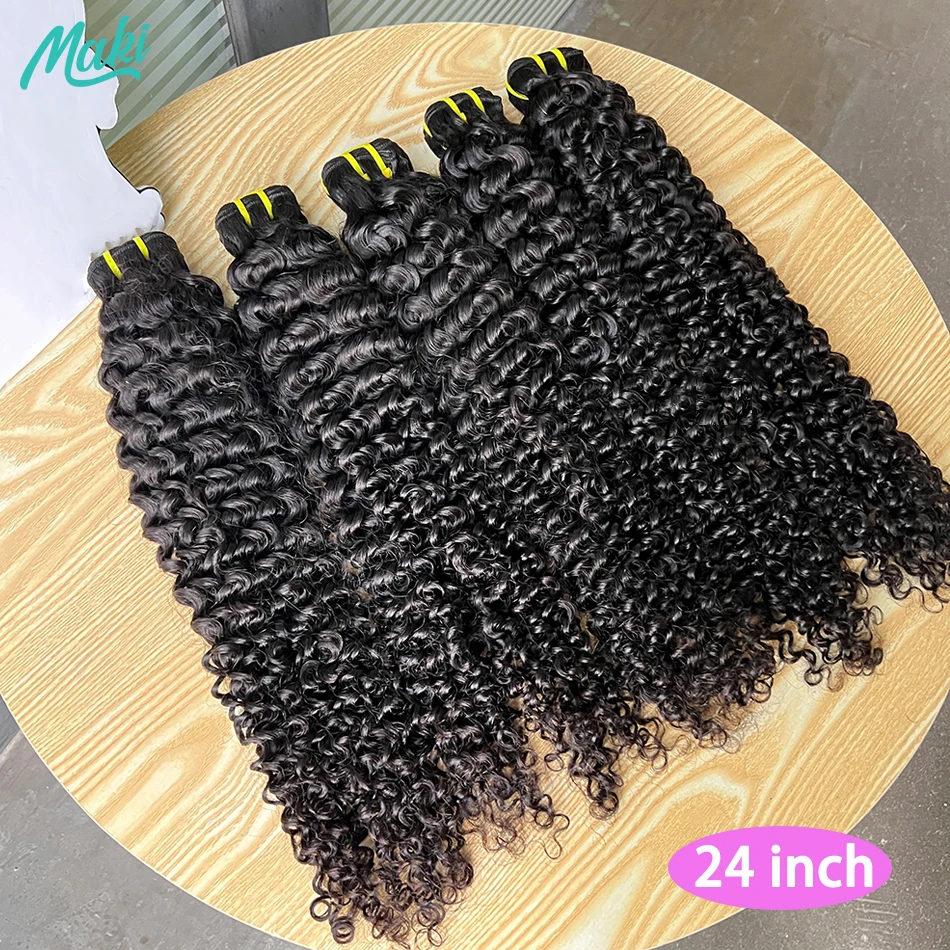 Deep Curly Human Hair Bundles 100% Unprocessed Raw Virgin 10-30 inches Vietnamese Bouncy Curly Hair Weave Extensions For Women