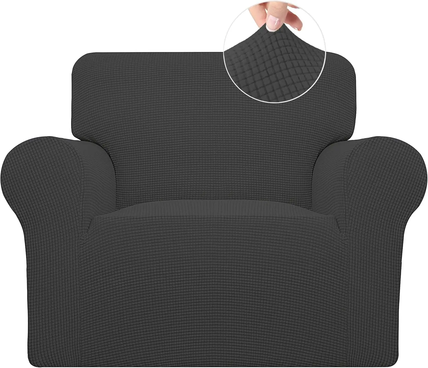 

Easy-Going Stretch Chair Sofa Slipcover 1-Piece Couch Sofa Cover Furniture Protector Soft with Elastic Bottom for Kids, Pet. Spa