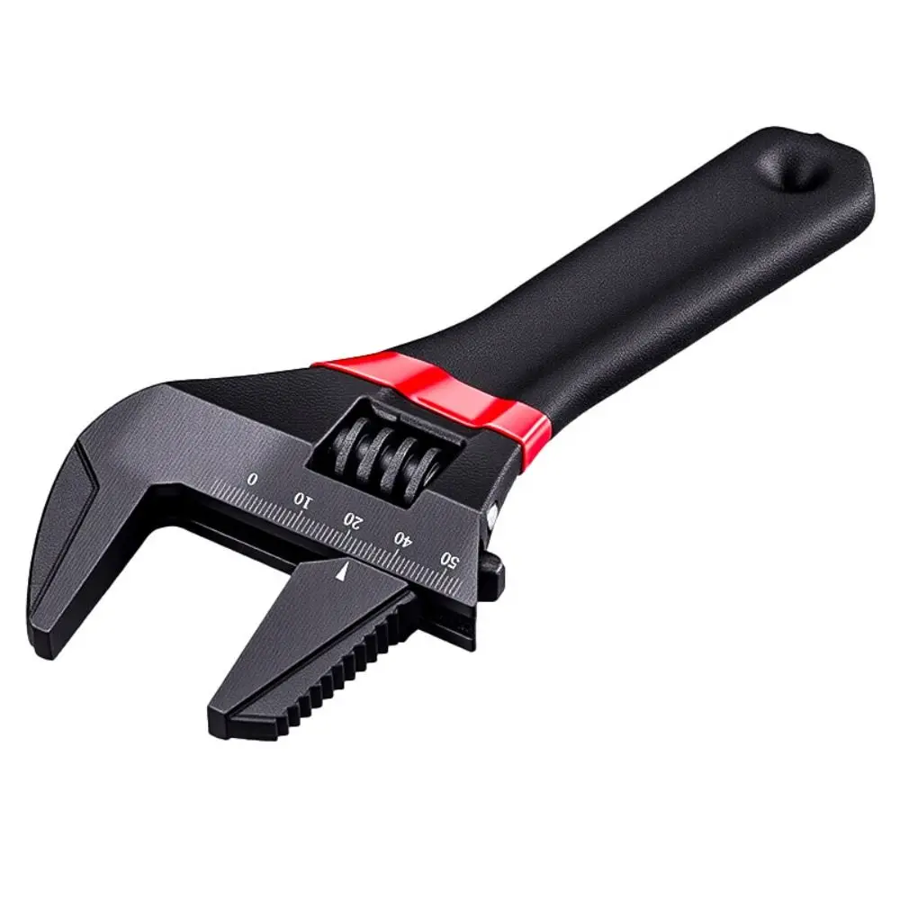

Antirust Adjustable Sink Wrench Non-slip Large Opening Repair Tools 6 in 8 in High Hardness Faucet Spanner Plumber