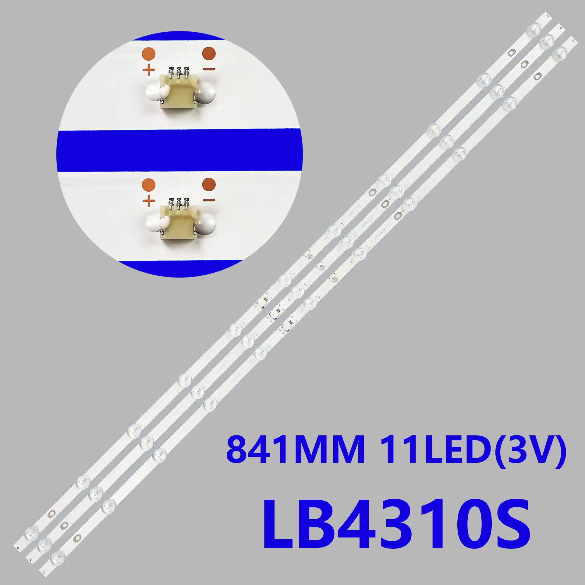 

LED Backlight Strip for 43PUS7506 43PUS7506/12 43PUS7556 43PUS7556/12 43PUS7406/12 43PUS7406 43PUS7406/60 LB4310S V0_02