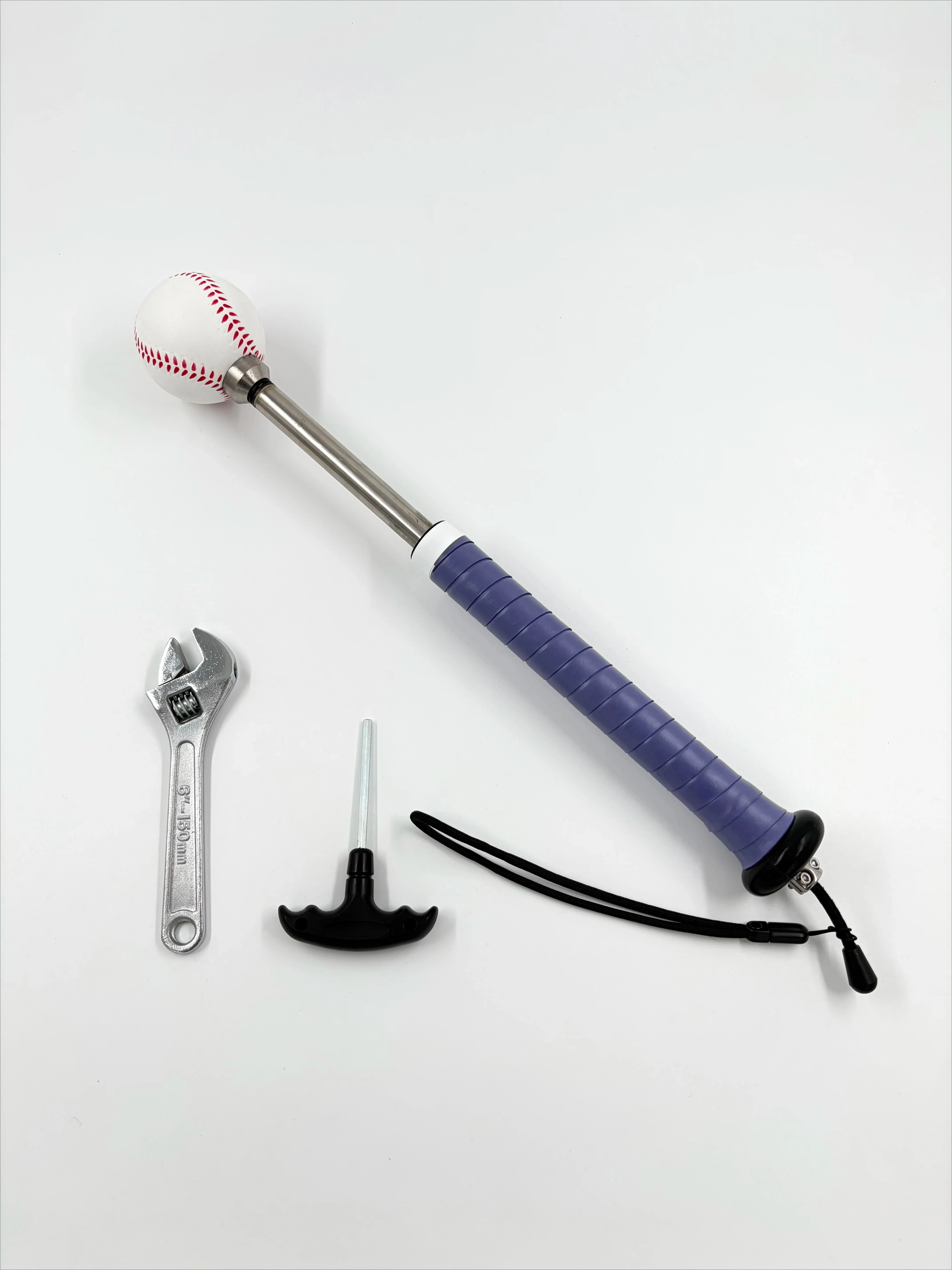Baseball pitching strike strength trainer, pitcher training bat swing trainer