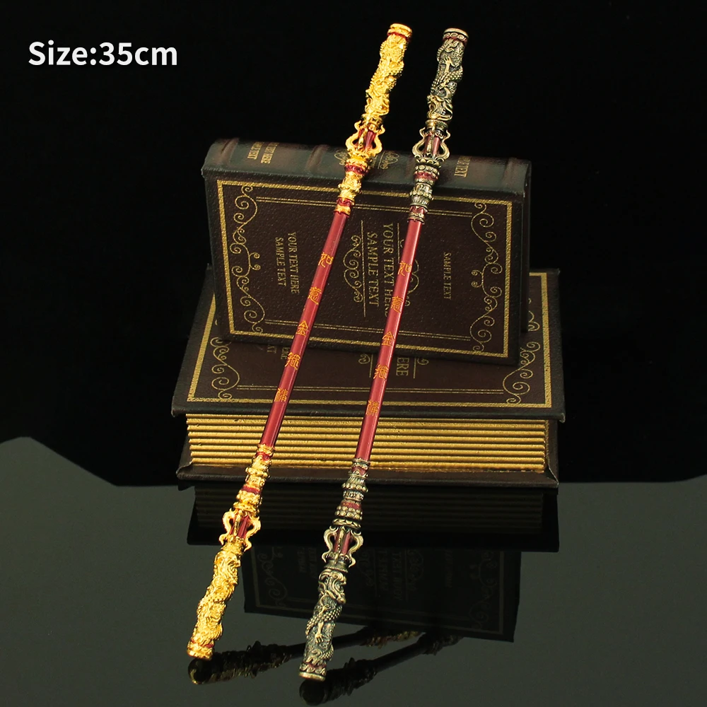 High Quality Black Myth: WuKong Weapon Collector's Edition Monkey King Bar Game Anime Metal Swords Weapon Model Crafts Gifts Toy