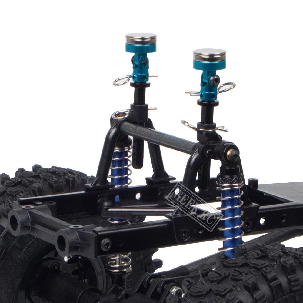 4PCS RC Car Body Posts Strong Magnet Mount with Clip for 1/10 RC Crawler Axial SCX10  TRX4 HSP HPI Tamiya Redcat Sakura