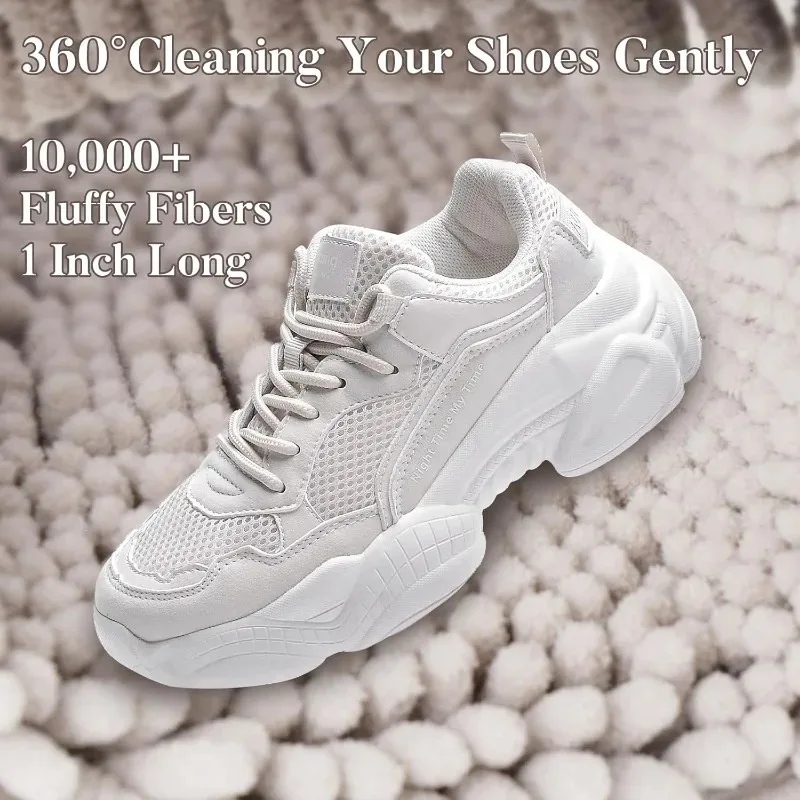 

Новые многоразовые мешки для стирки обуви (кроссовок и спортивной обуви) 360 Cleaning, 2 шт., серые, для стиральной и сушильной машин (модель 2025 года)