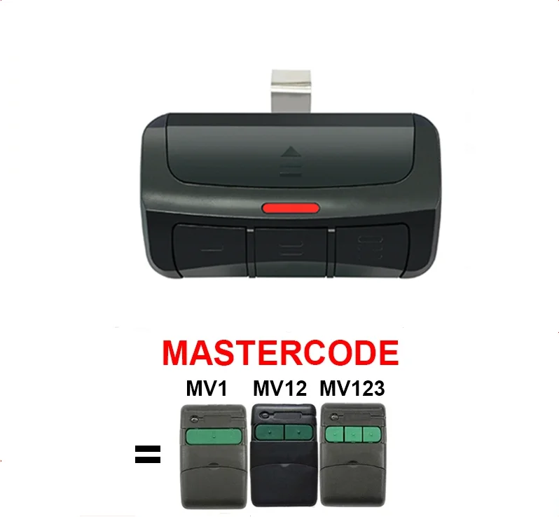 Copy Mastercode MV1 MV12 rolling code Remote Control 433.92mhz  Transmitter