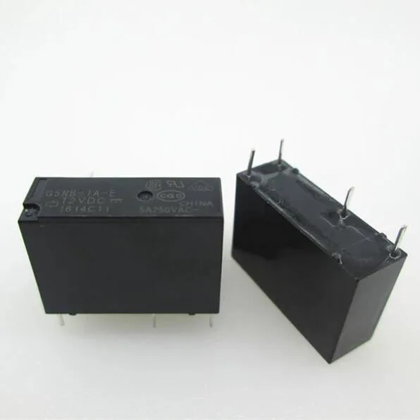 

HOT NEW 12V relay G5NB-1A-E-12VDC G5NB-1A-E 12VDC G5NB1AE G5NB1AE-12VDC G5NB 12VDC DC12V 12V 5A 250VAC DIP4