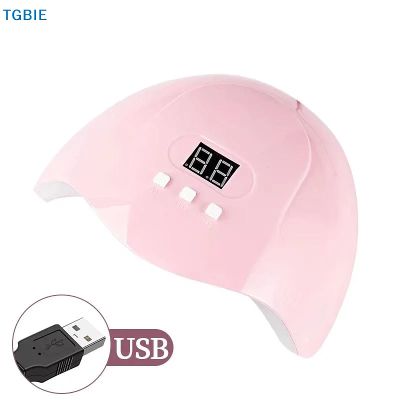 [TL]【TL】1Pcs Gel Polish Nail Dryer Curing Lamps Professional Gel Nail Lamp With 3 Timer Presets Auto Sensor For Manicure Home