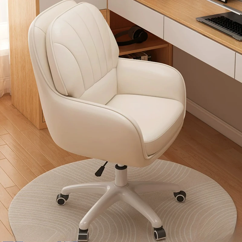 Designer Accent Recliner Office Chair Ergonomic Luxury Rolling Office Chair Bedroom Computer Silla Escritorio Home Furniture