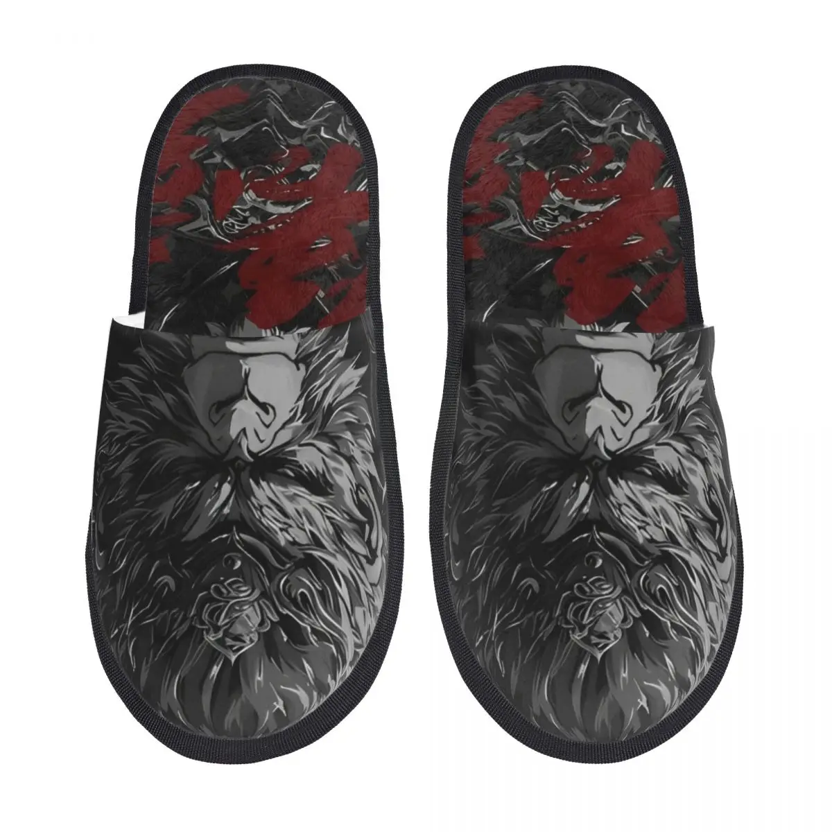 Black Myth Wukong New Game Slippers Non-skid Mythology Cozy Memory Foam Slides Bedroom