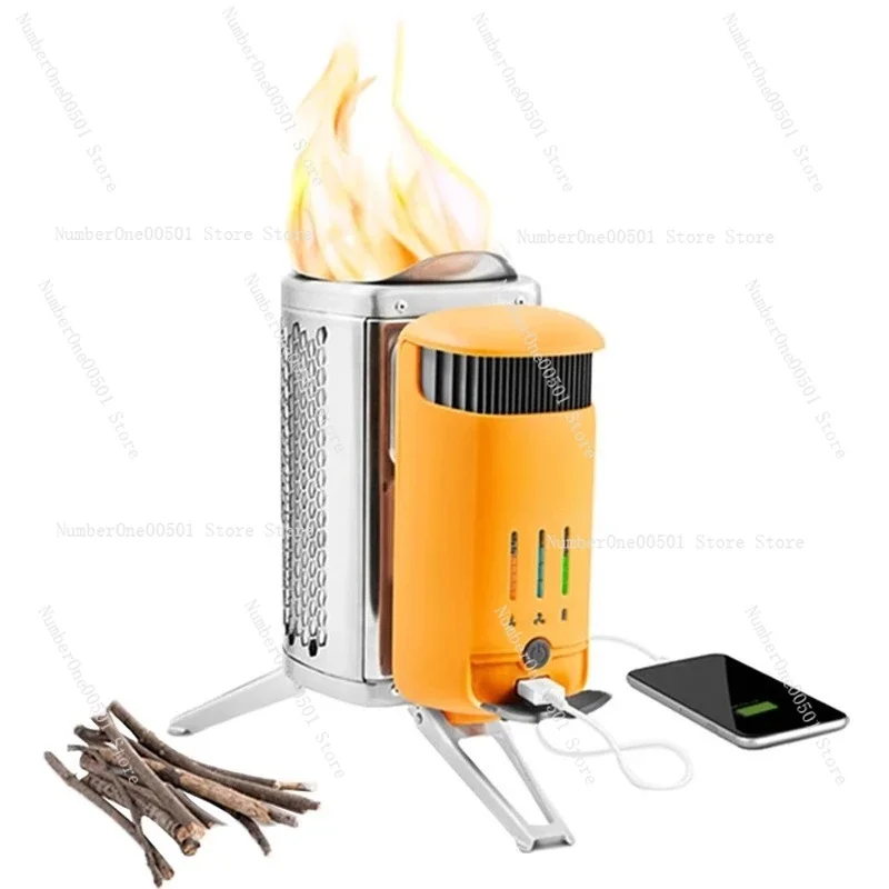 

CampStove 2 Outdoor Camping Smoke-Free Stove Fire Power Generation Rechargeable Lightweight Firewood Stove
