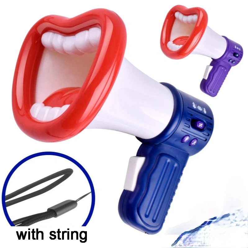 

Children Speaker Portable Big Mouth Funny Recording Toy Handheld Megaphone Toys Megaphone