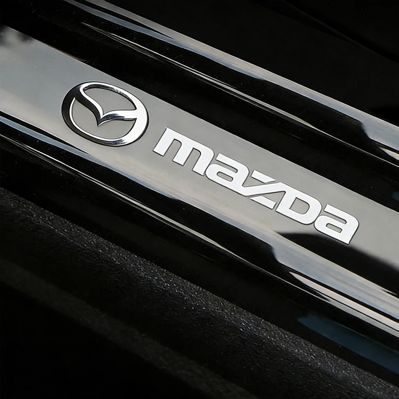 Car Interior Decals Emblem Metal Sticker Accessories For Mazda 2 3 5 6 Atenza Speed 6 CX-3 CX-4 CX5 CX-7 CX-8 CX-9 MX5 MX3 Demio