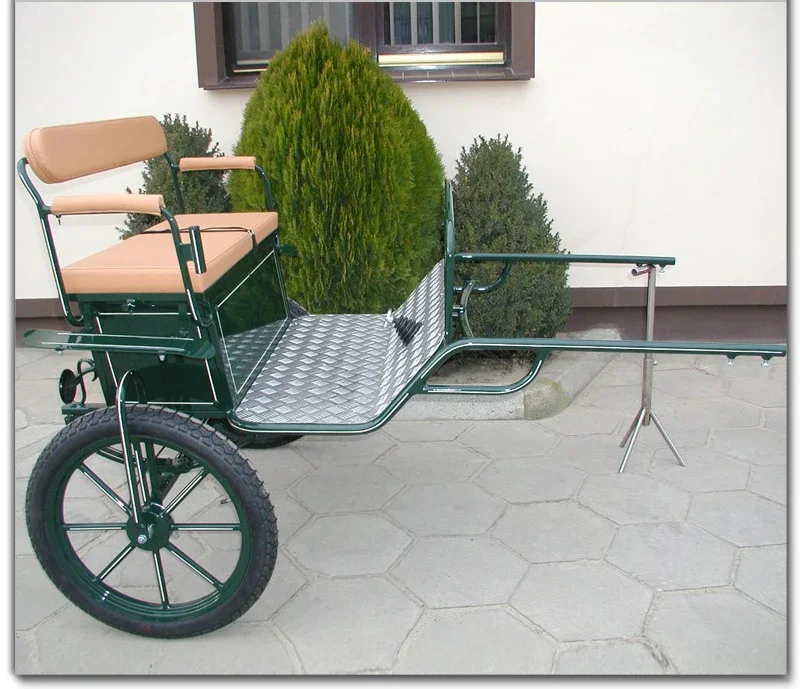 Factory Price Popular Hot Sell Mini Sulky /Cart for pony{ZD-P01} / Pony horse carriage