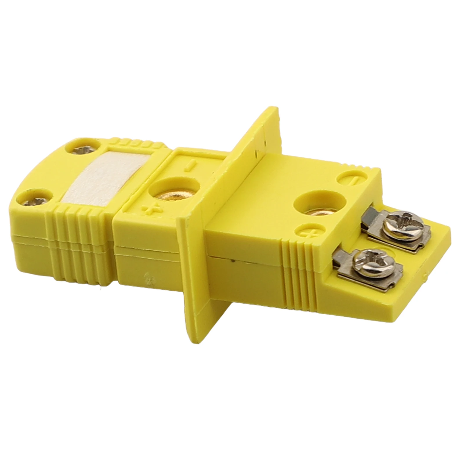 Konektor colokan logam paduan dudukan Panel soket miniatur termokopel tipe K 2.5*2.2cm peralatan listrik soket