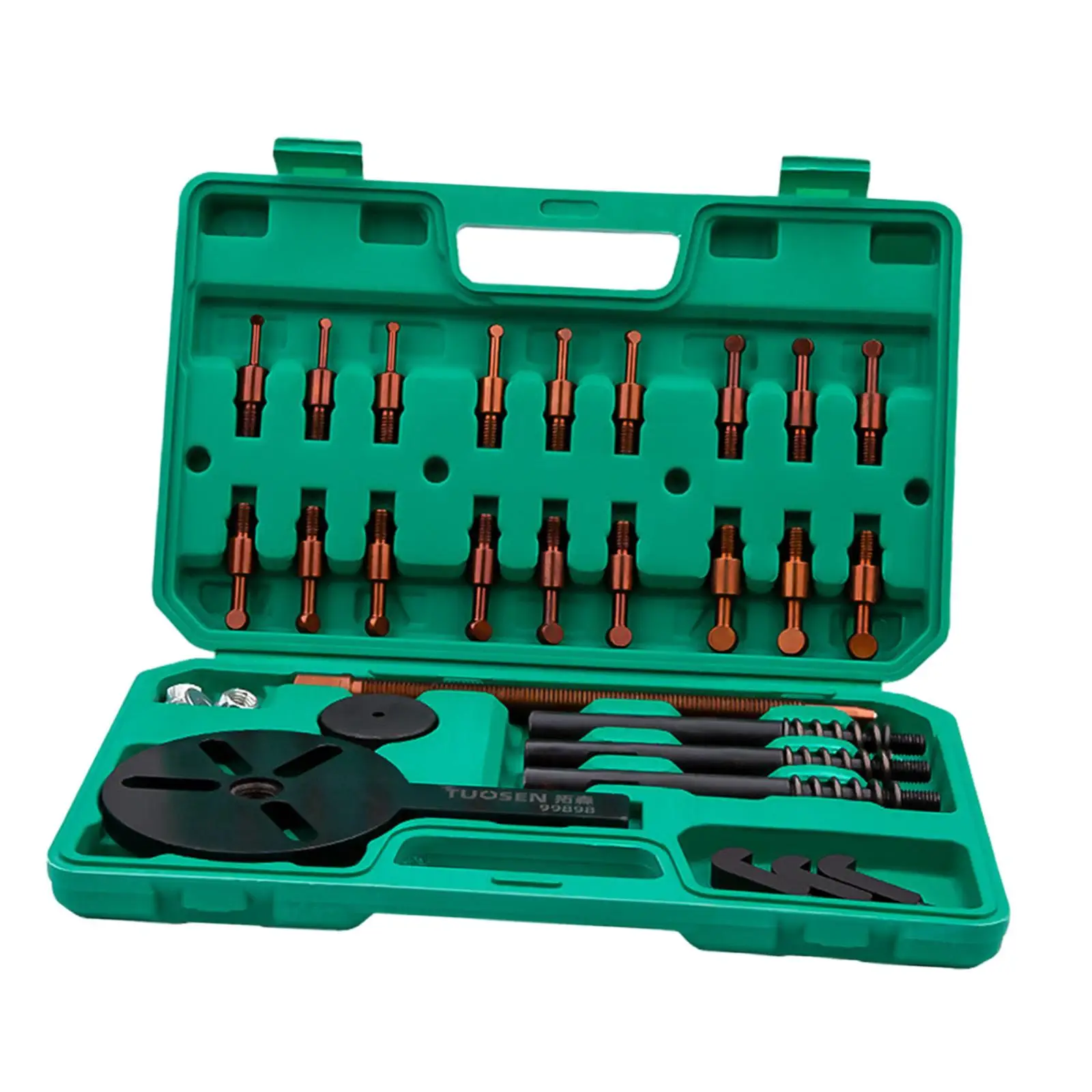 18 in 1 Bearing Puller Set Durable Carbon Steel Inner Hole Three Jaw Puller