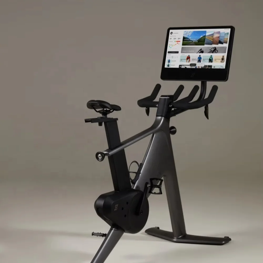 Indoor Trainer Bike Home Gym Fitness Training Bike with Magnetic Brake System Stationary Cycling Spin Workout
