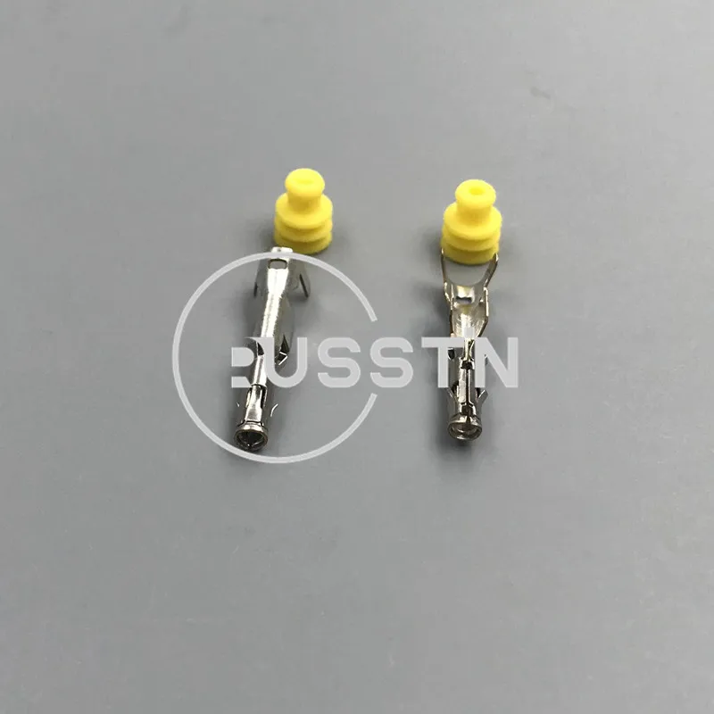 1 Set 2 Pin Waterproof Socket AC Assembly Harness Plug Auto Connector For Volvo Excavator EC210 EC360 EC480 Injector 1337245-3