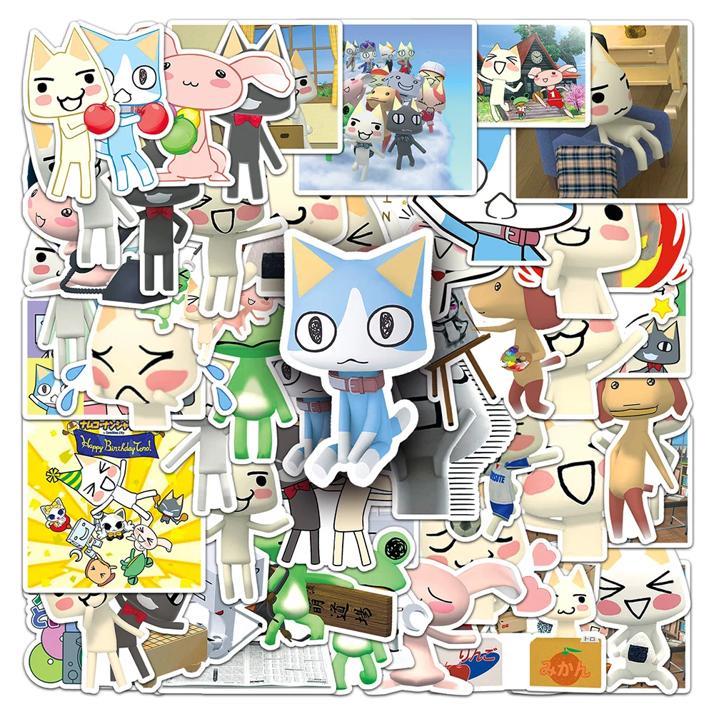 10/30/50pcs Funny Inoue Toro Anime Stickers Aesthetic Kawaii Cartoon Decals DIY Stationery Phone Laptop Cute Kids Sticker Toys