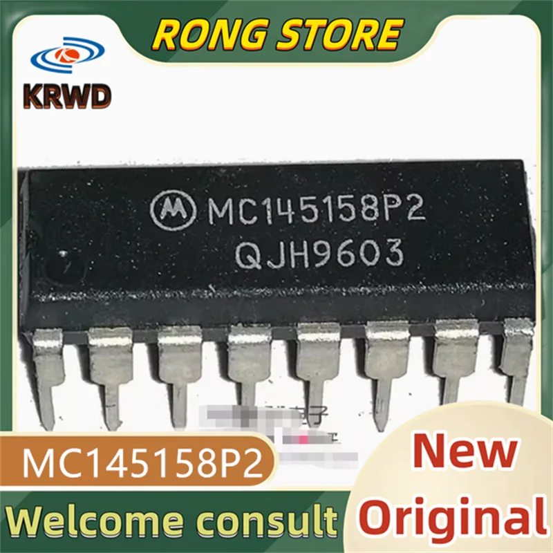 

4PCS MC145158P2 New and original MC145158P MC145158 145158P2 DIP16