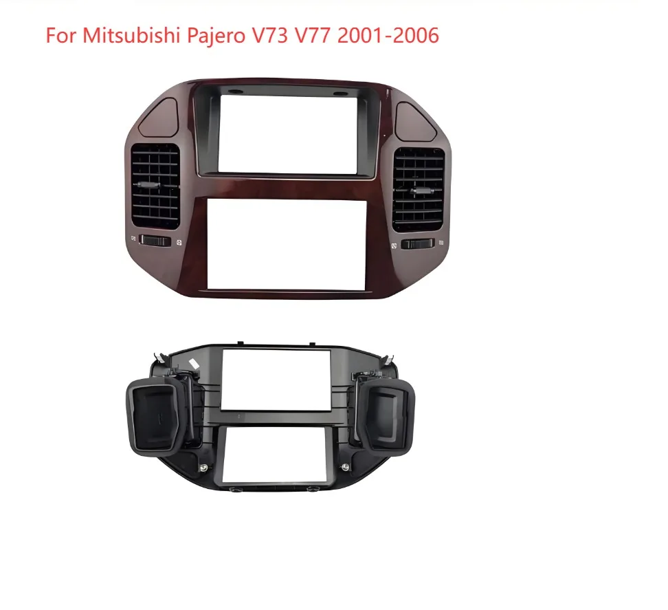 f Air conditioner outlet vents air conditioning vents air conditioner outlet cover  For Mitsubishi Pajero V73 V77 2001-2006 air