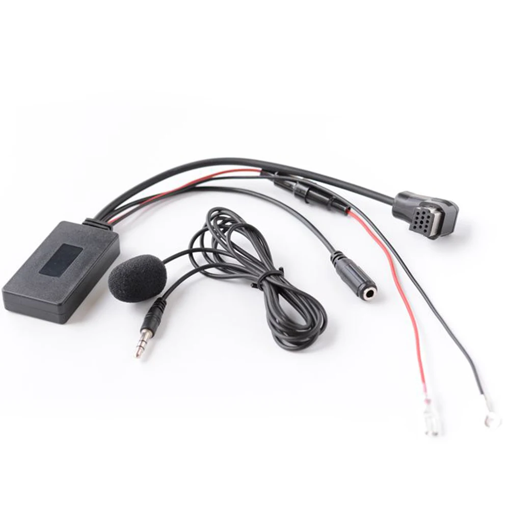 AUX Cable Aux Adapter For Pioneer IP-BUS Port 27cm ABS Plastic Black Devices Trunk  AUX Cable Aux Adapter For