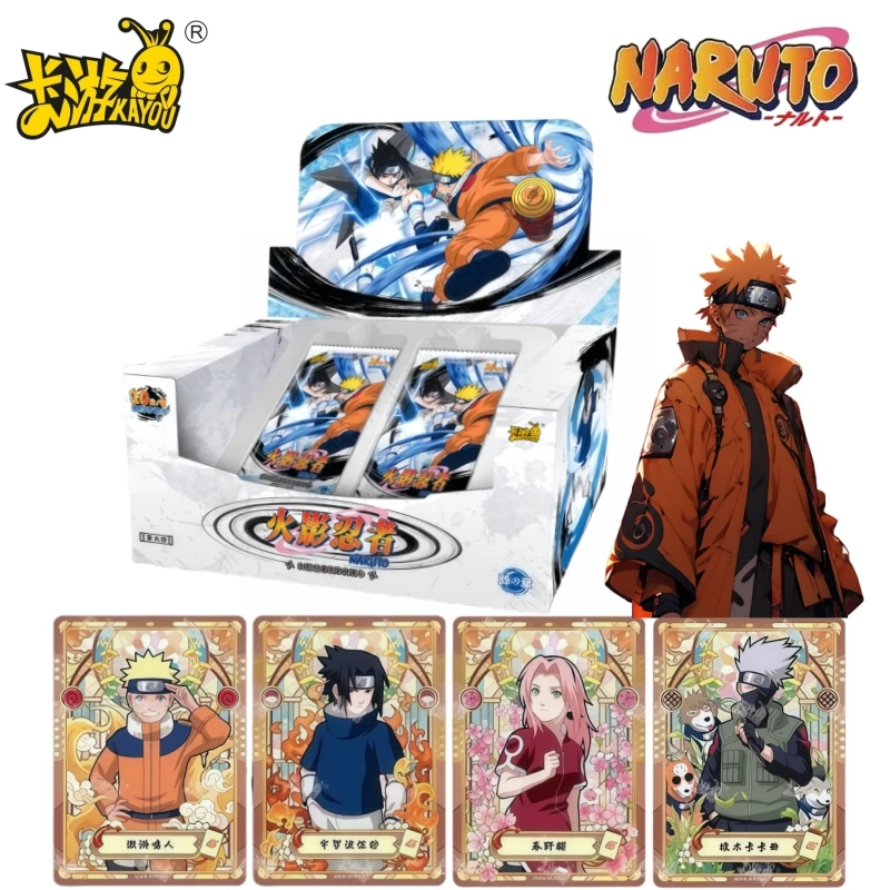 

KAYOU официальная аутентичная карта серии NARUTO Chapter аниме персонаж Узумаки Наруто Учиха Саске коллекция игрушечная карта подарок