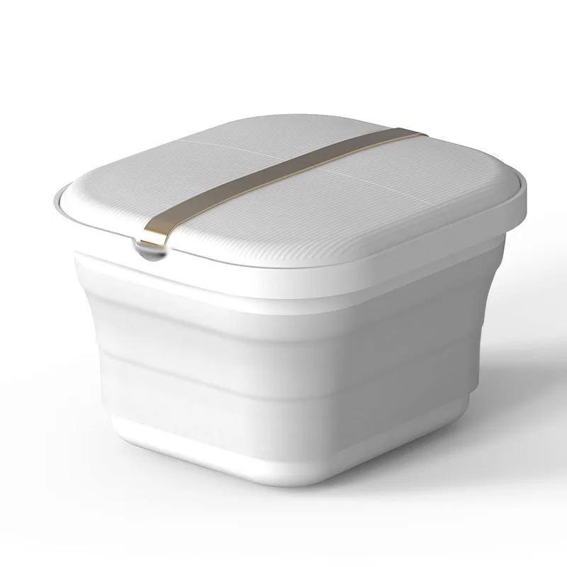 

Folding foot soaking bucket Automatic heating foot bath Household constant temperature electric massage foot bath Gift wholesale
