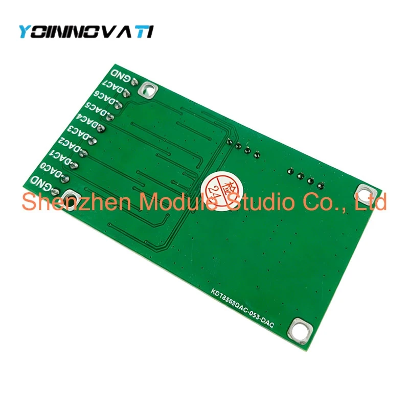 KDT8568DAC-053-DAC DAC8568 Module 16-Bit 8-Channel ±10V Output Low Speed Precision DAC SPI Interface for Arduino STM32