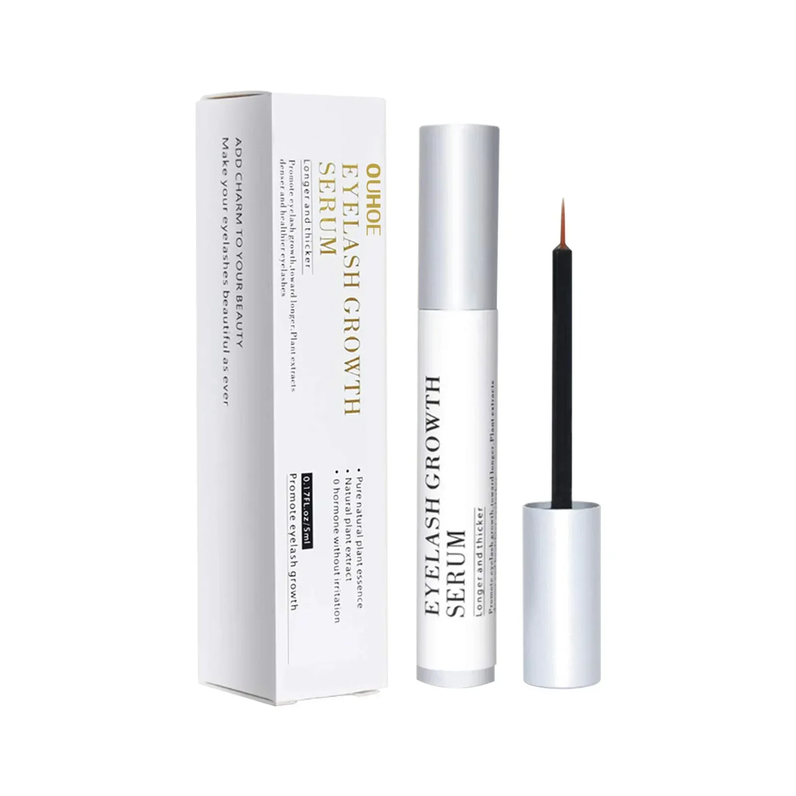 Natural Eyelash Growth Serum Eyelash Growth Enhancer Thicker Mascara Lash Lengthening Eyebrows Lift Eye Care Nutrient Solution