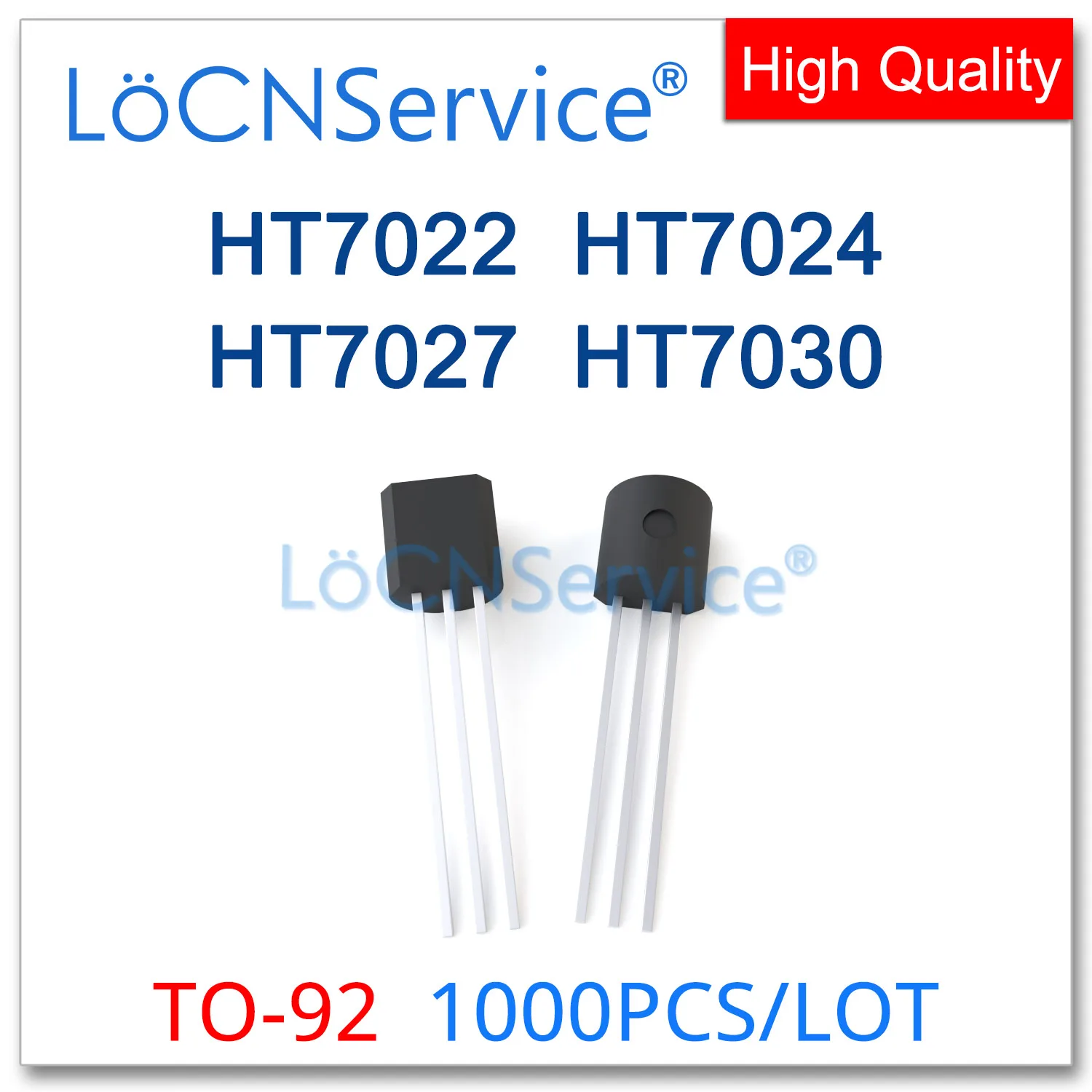 LoCNService TO92 1000PCS HT7022 HT7024 HT7027 HT7030 DIP Made in China High quality 